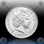 1oz V. BRITANIJA 2 Pounds 2015